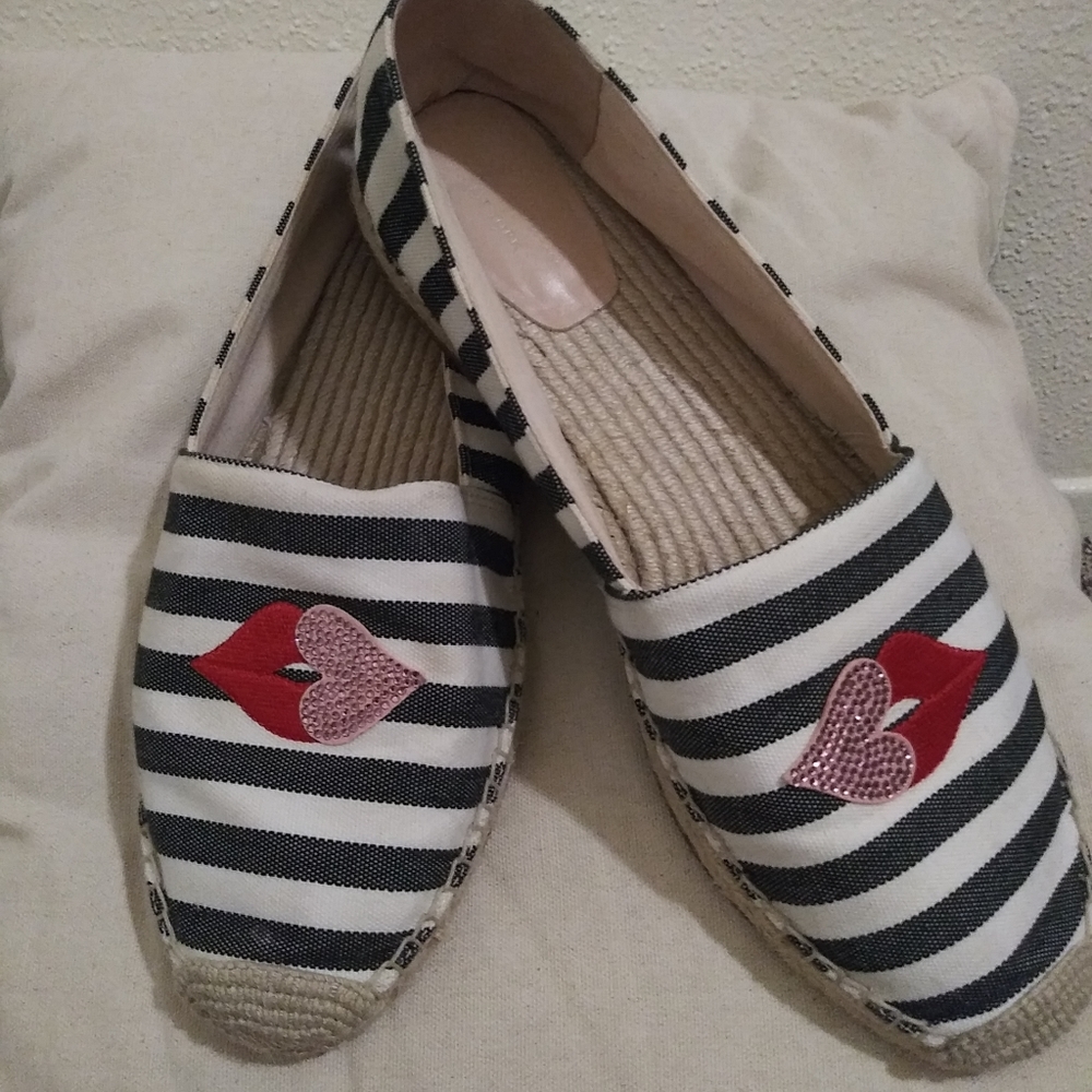 Kate Spade Espadrilles Heart Kiss Design S 11